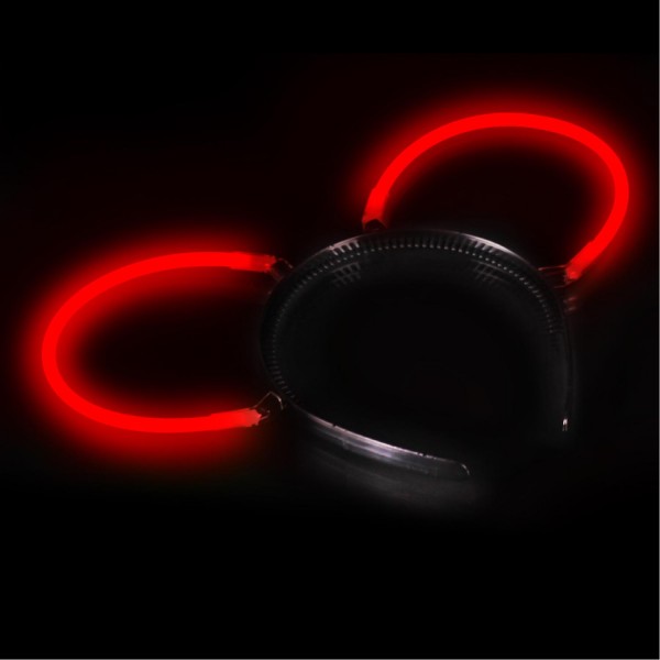 Knicklicht Haarreifen 4-Farb-Mix - 20er Pack