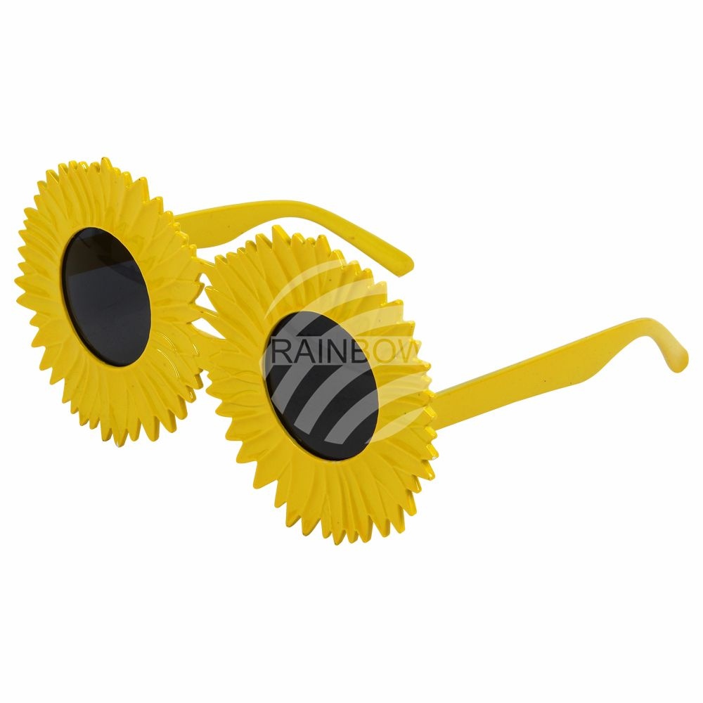 Funbrille Partybrille Sonnenblume Mix