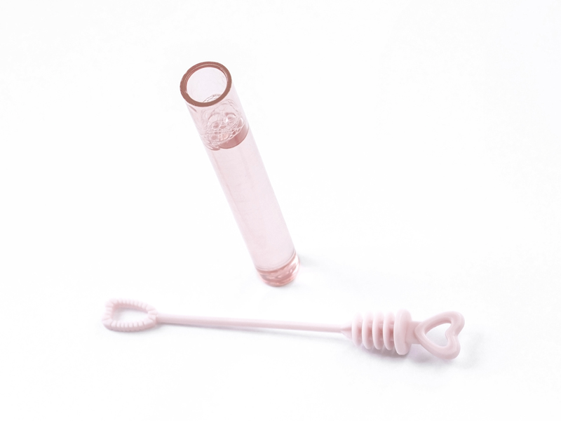 Seifenblasen Herz, Rosa - 48 Stk