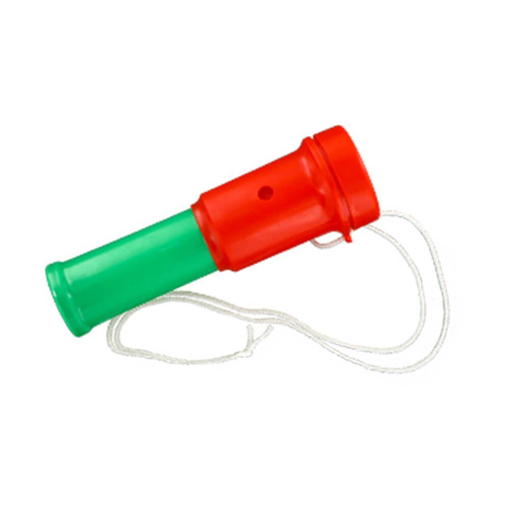 Air Blaster / Tröte rot grün