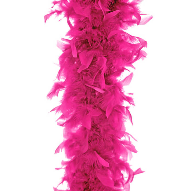 Federboa, pink, 180 cm