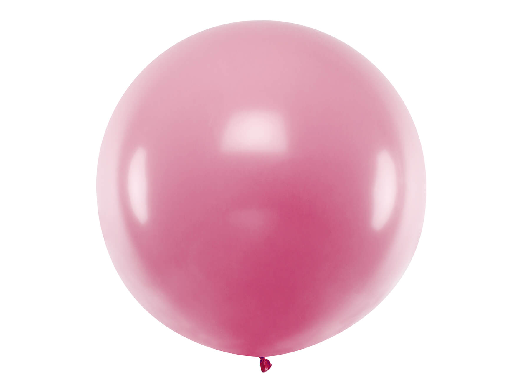 XXL Ballon Metallic Hellrosa, 100 cm