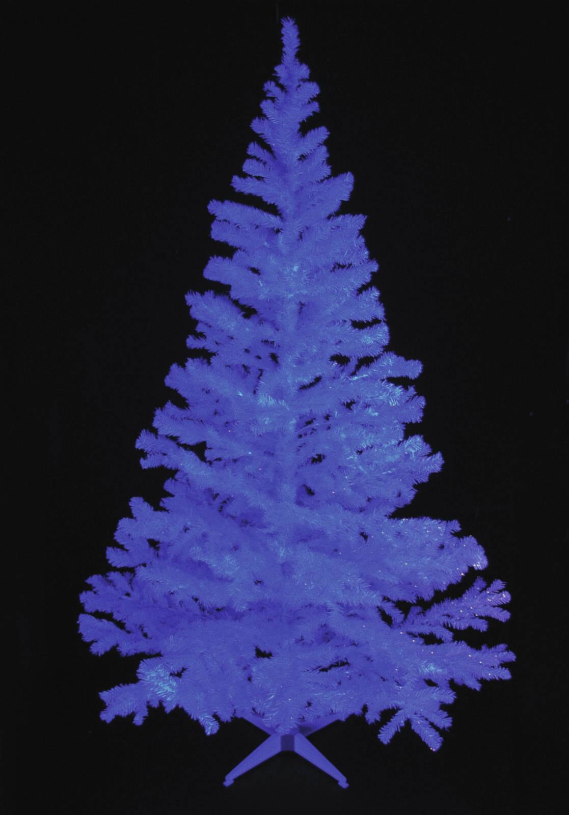 Tanne, UV Glitzerweiß, 210cm