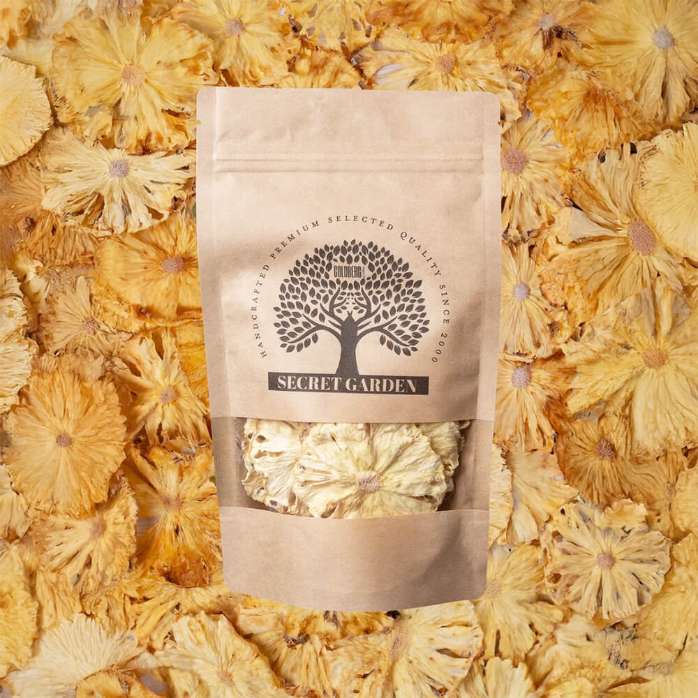 Trockenobst SECRET GARDEN PINEAPPLE, 250g