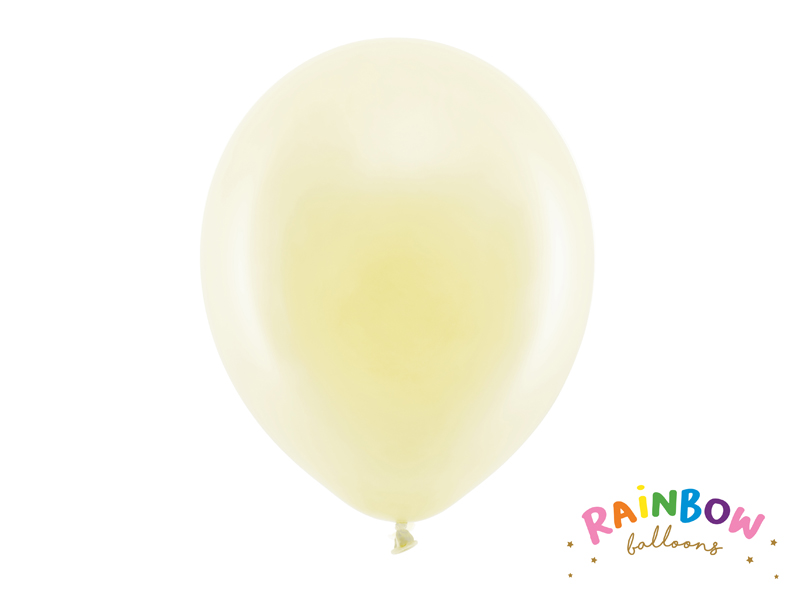 Luftballon Creme 30cm, 10 Stk