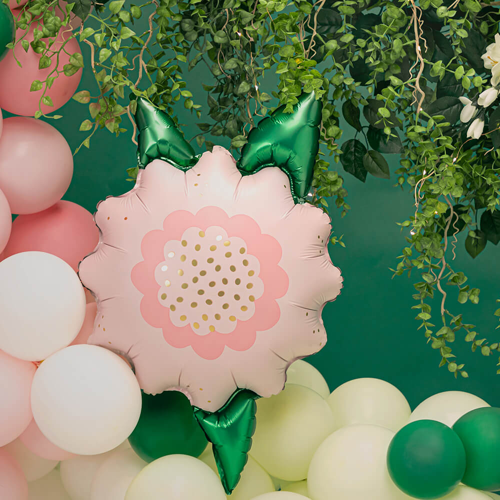 Folienballon Blume, 70x62 cm, mix