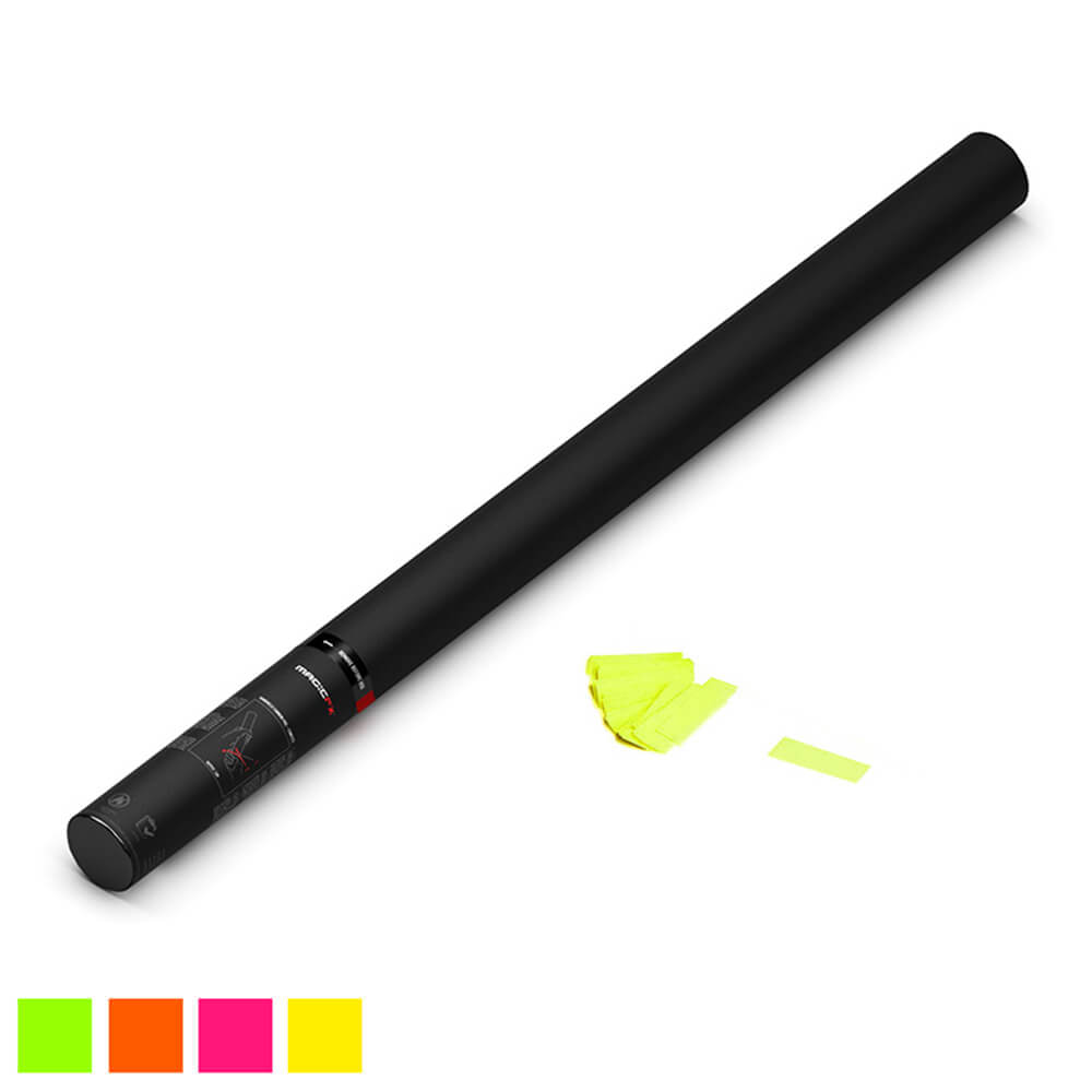 Magic FX Handbetriebene Konfettikanone 80 cm - Papier - UV