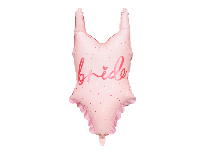 Folienballon "Badeanzug Bride", 46 x 76 cm - Rosa