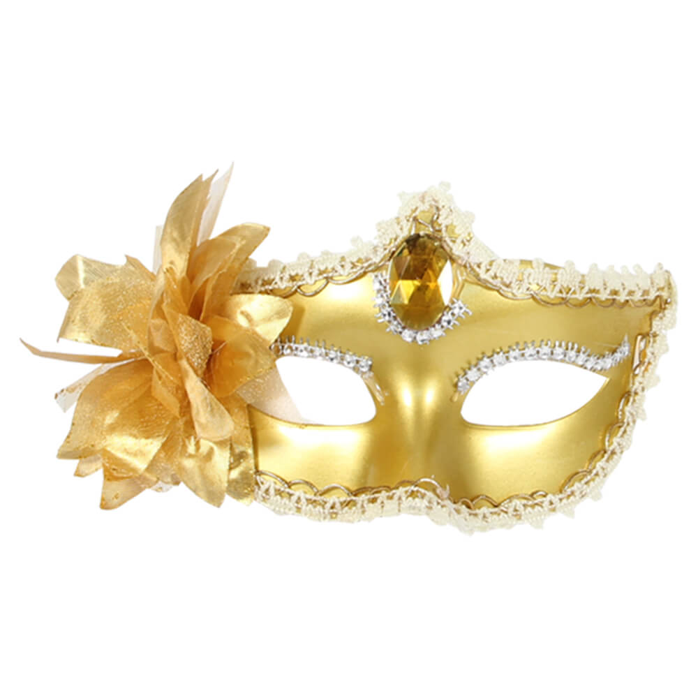 Venezianische  Karnevalsmaske - Gold