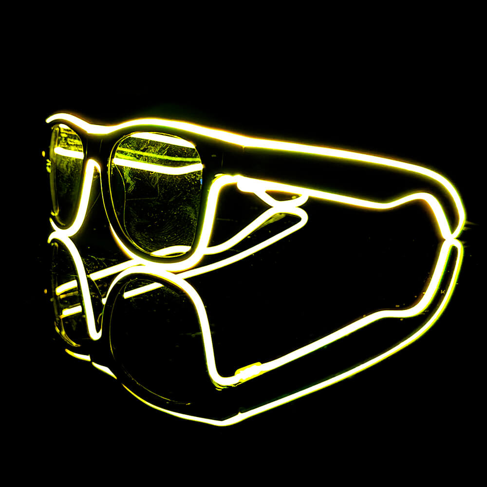BLINXS EL Neon-Brille BEAM in Gelb
