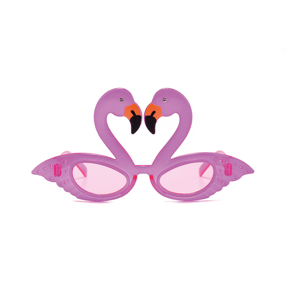 Funbrille Flamingo rosa