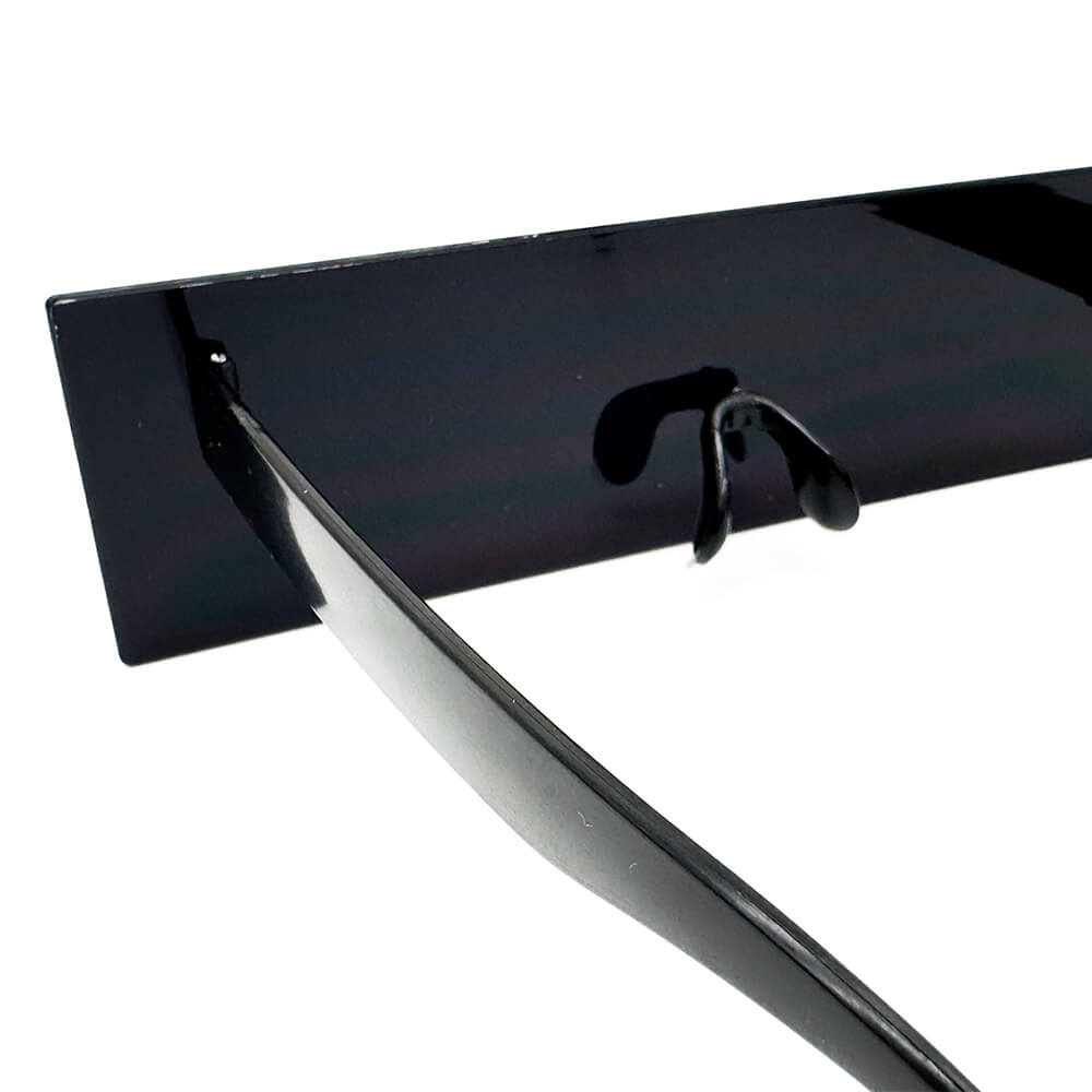 Brille Zensur, Schwarz