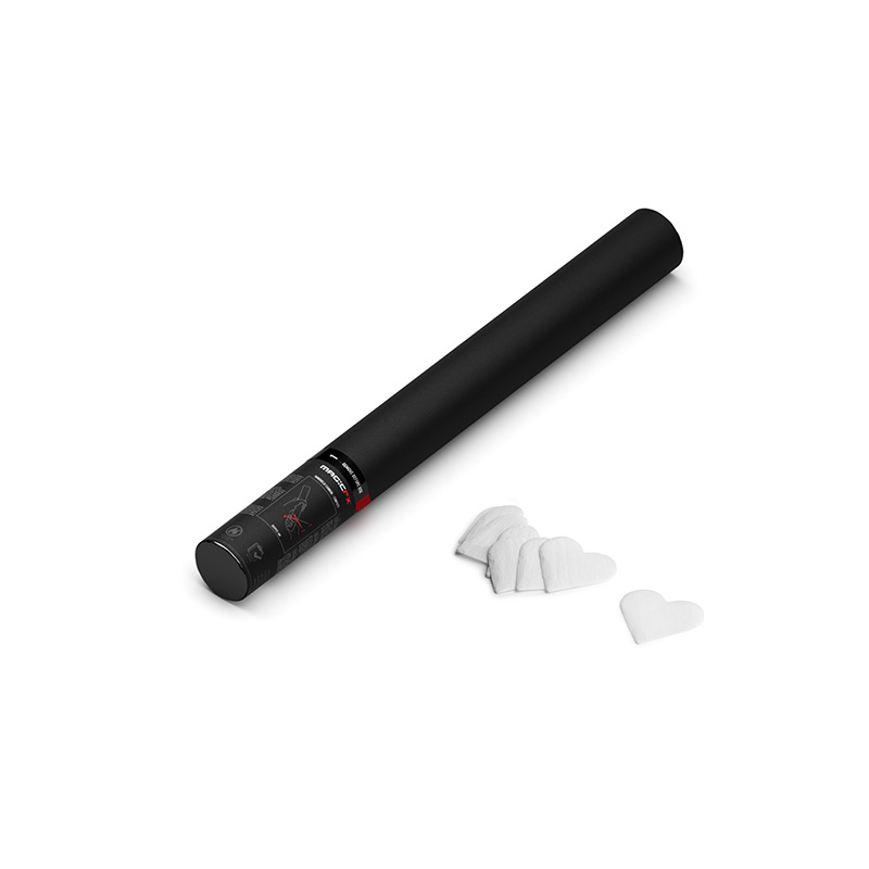 Magic FX Handbetriebene Konfettikanone 50 cm - Herzen