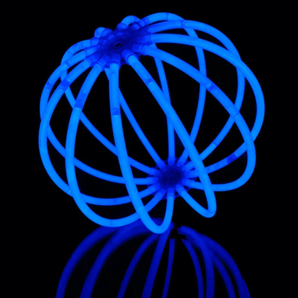Knicklichter 100er Pack -mit 100 Verbindern, Blau