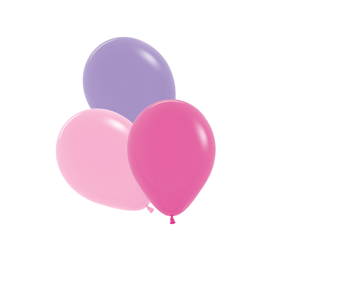 8x Luftballon Girls Ø 30 cm