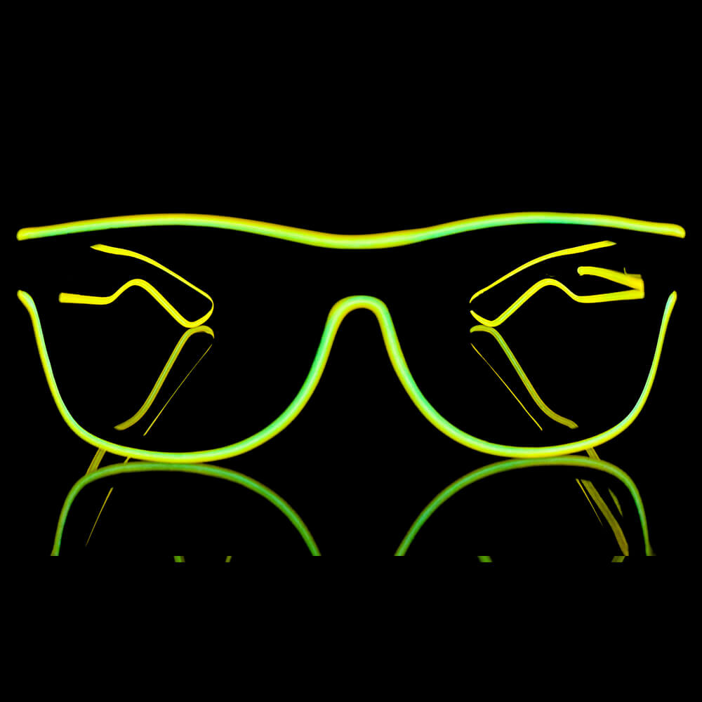 BLINXS EL Neon-Brille BEAM in Gelb