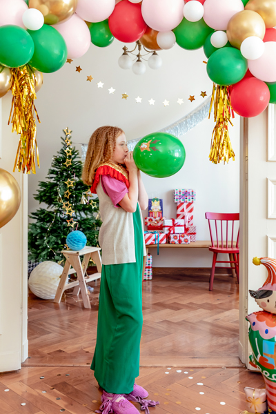 Ballongirlande Bonbons Mix, 170 x 155 cm