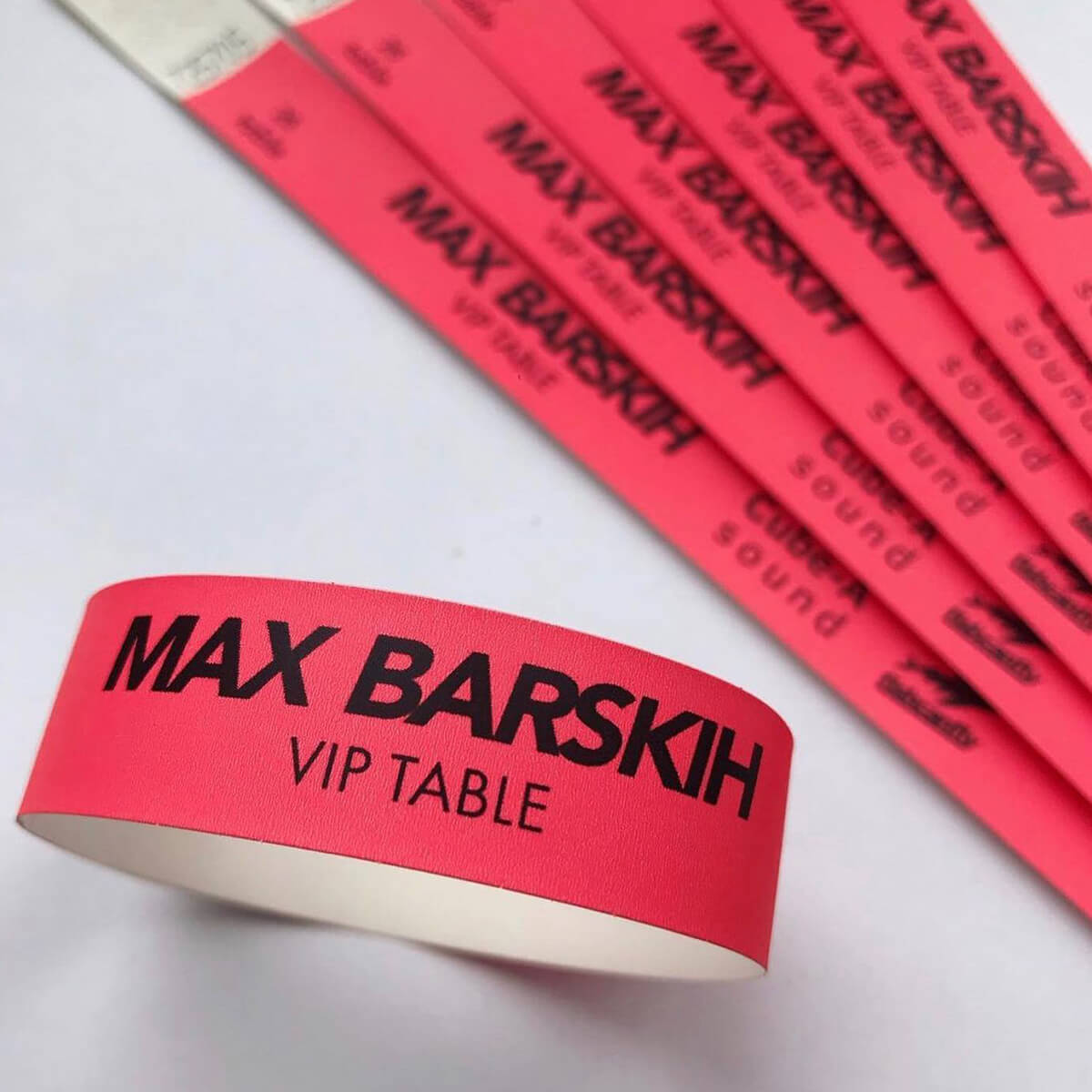 Einlassbänder PremiumX - bedruckbar, 100er Pack
