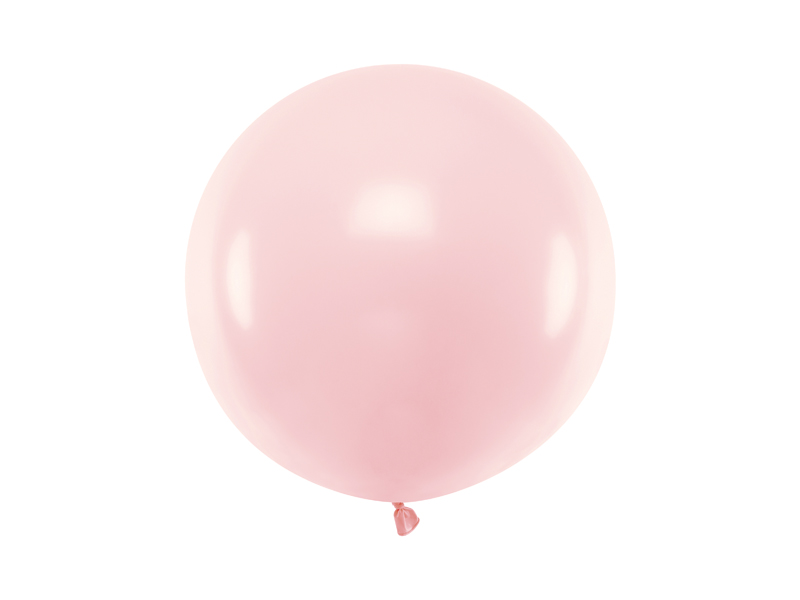 XL Ballon Pastel Rosa, 60 cm