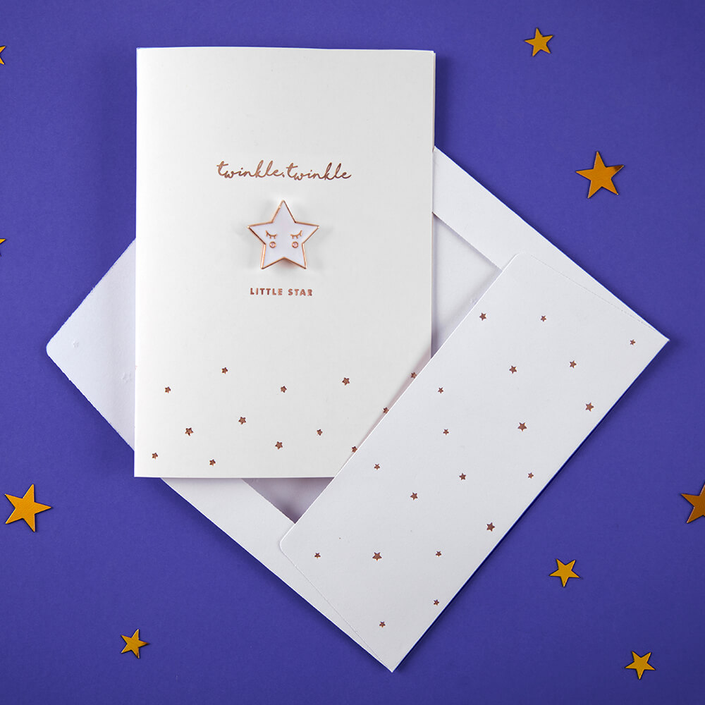 Karte twinkle twinkle LITTLE STAR