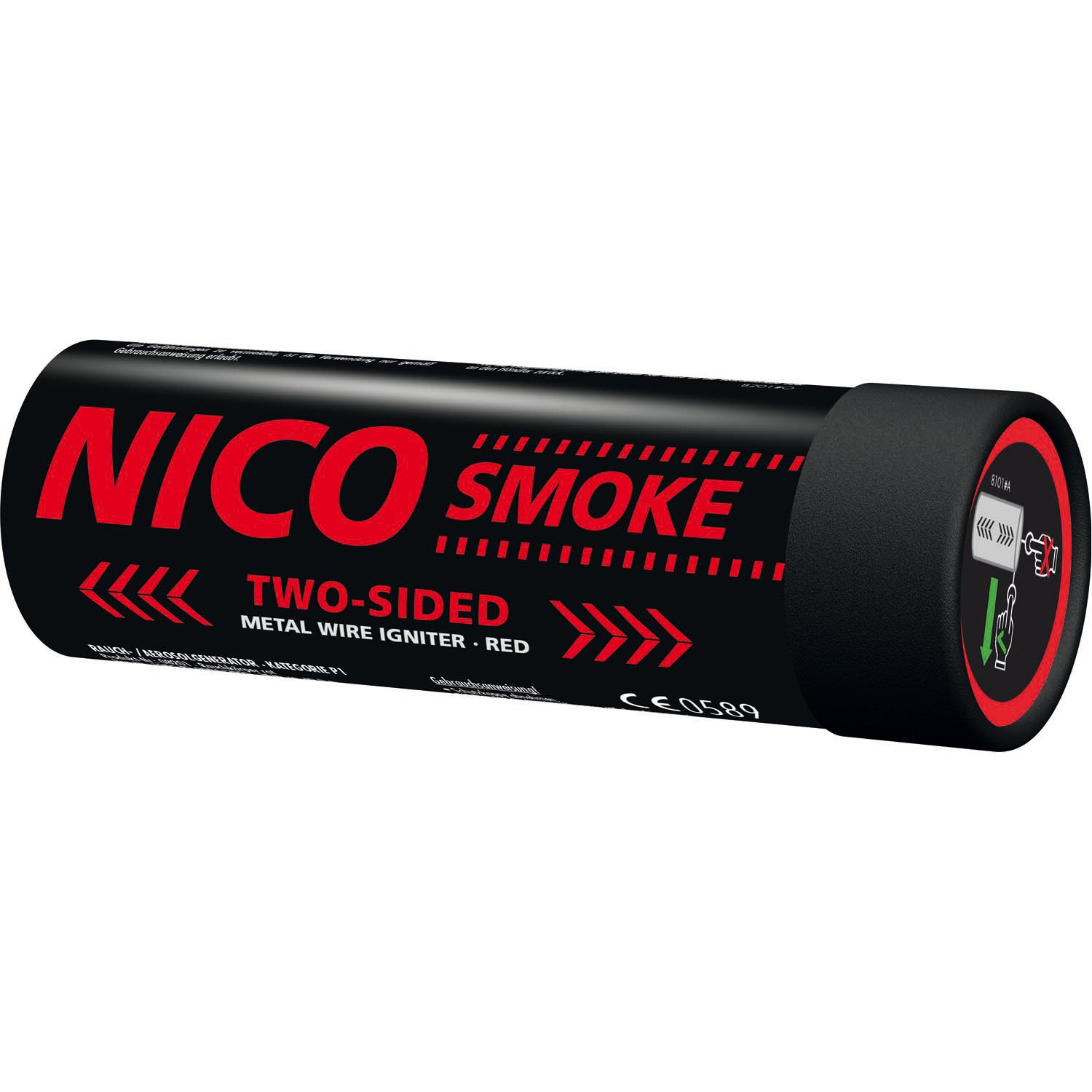 Nico Smoke Two-Sided 50 s, Rot