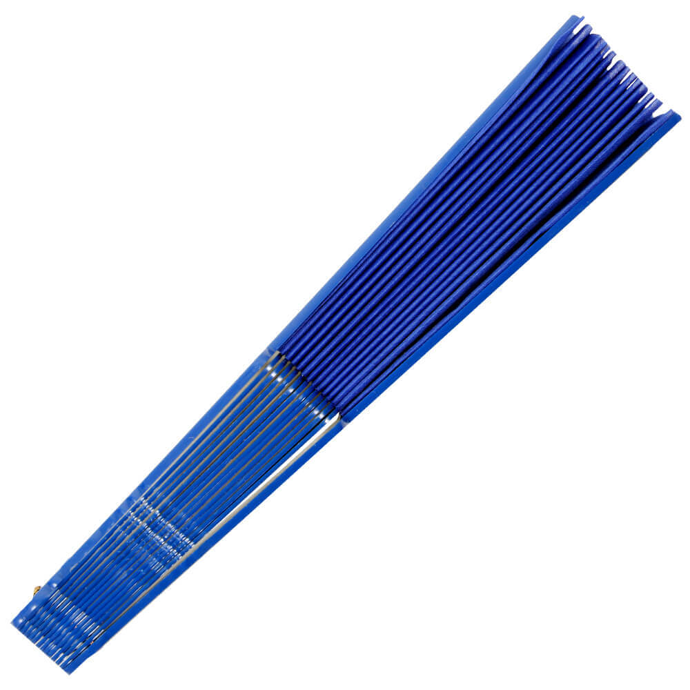 Windfächer Blau Länge ca. 23 cm, Spannweite ca. 43 cm