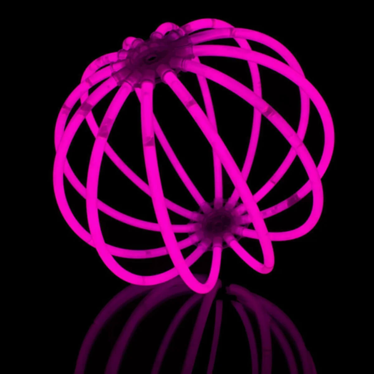 Knicklichter 100er Pack -mit 100 Verbindern, Pink