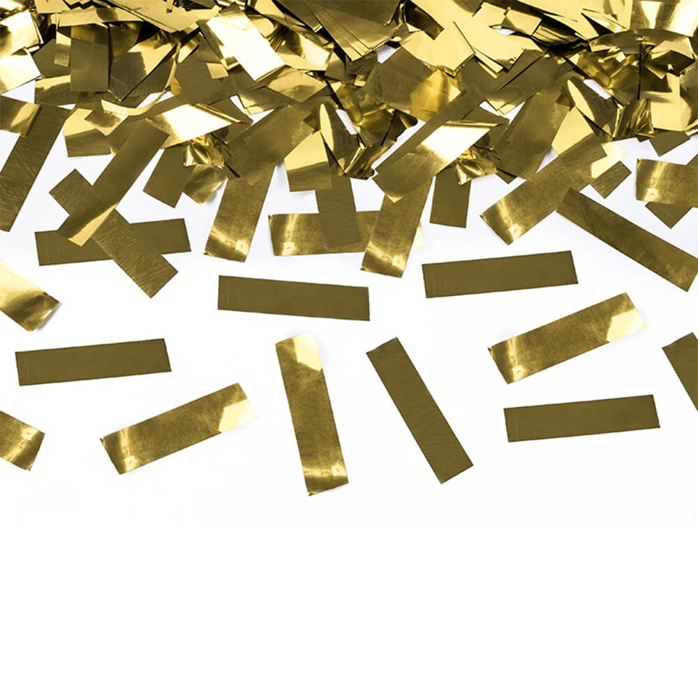 Party Popper Goldmetallic Konfetti 30cm
