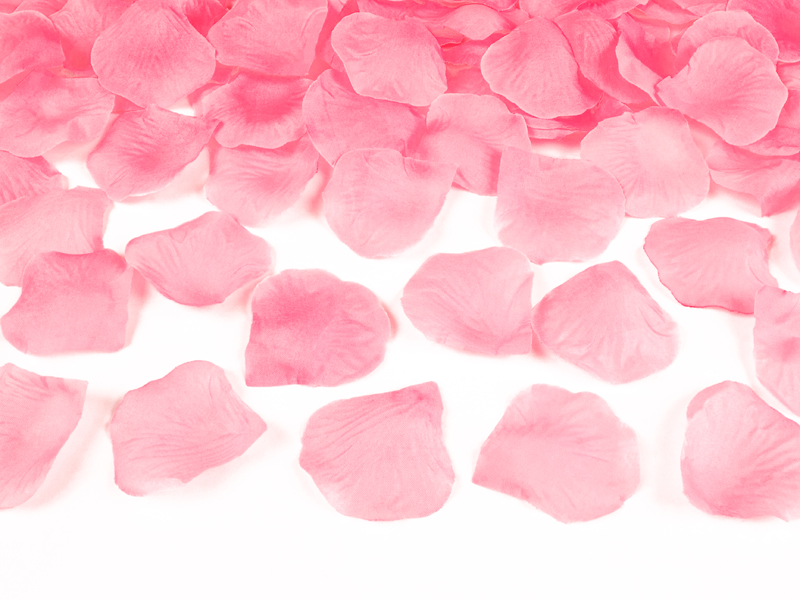 Rosenblätter im Beutel, Rosa - 500 Stk