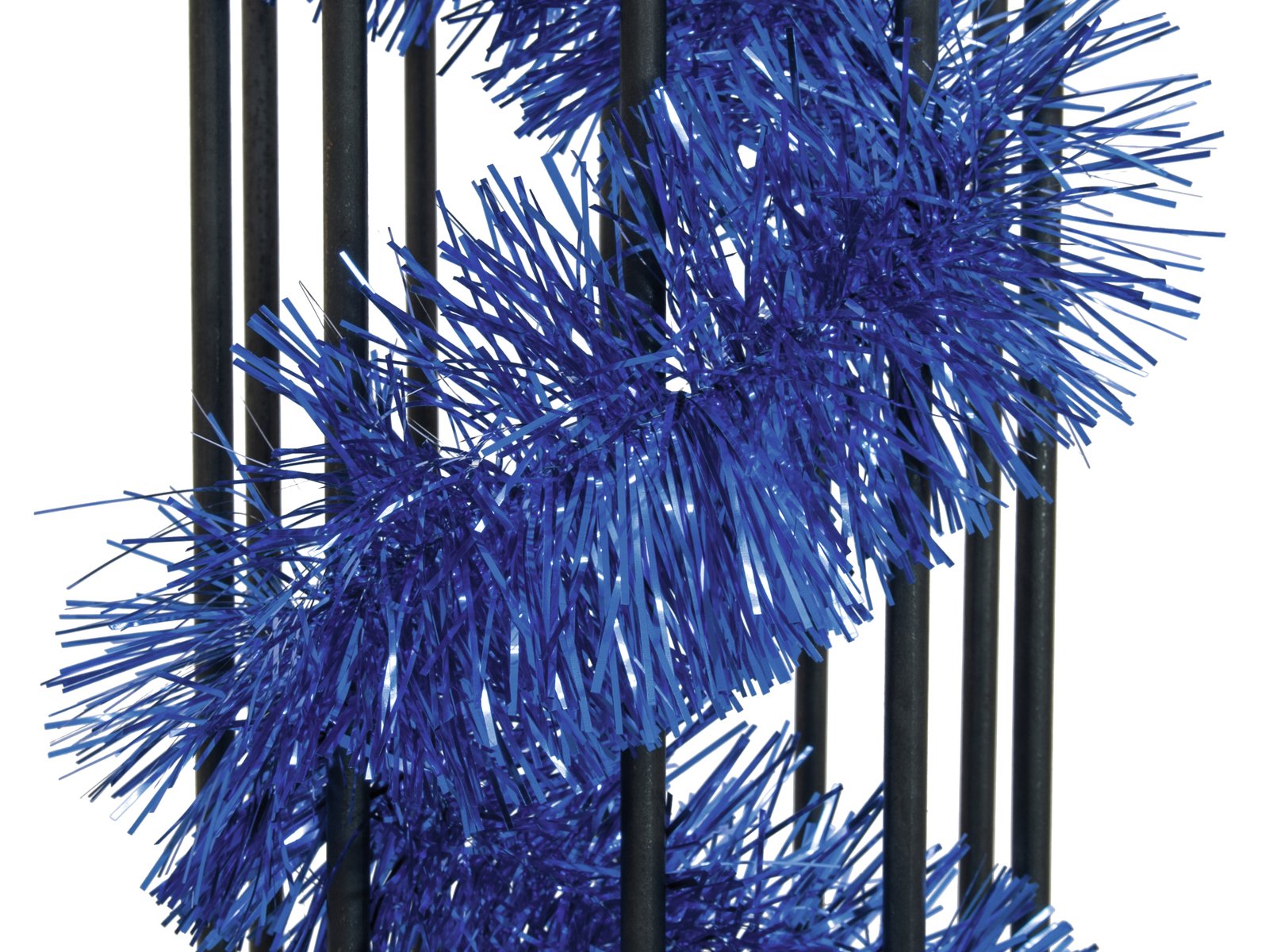 Metallic Girlande, blau, 12,5x270cm