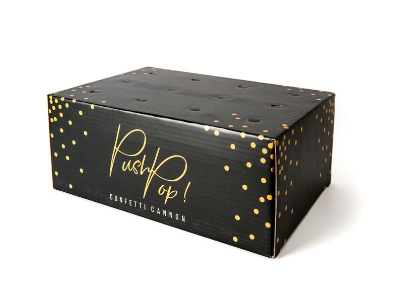 Push-Pop Konfetti, Gold