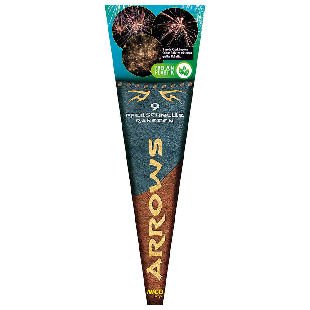 Arrows, 9er-Raketen.-Pack