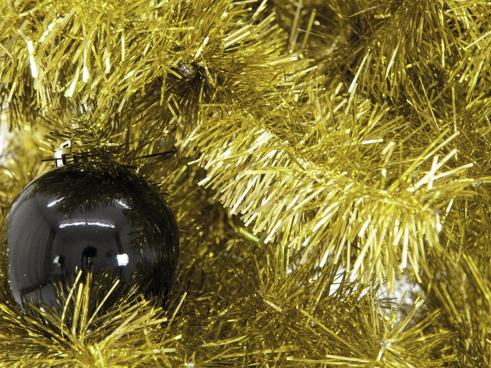 Tannenbaum, gold-metallic, 180cm