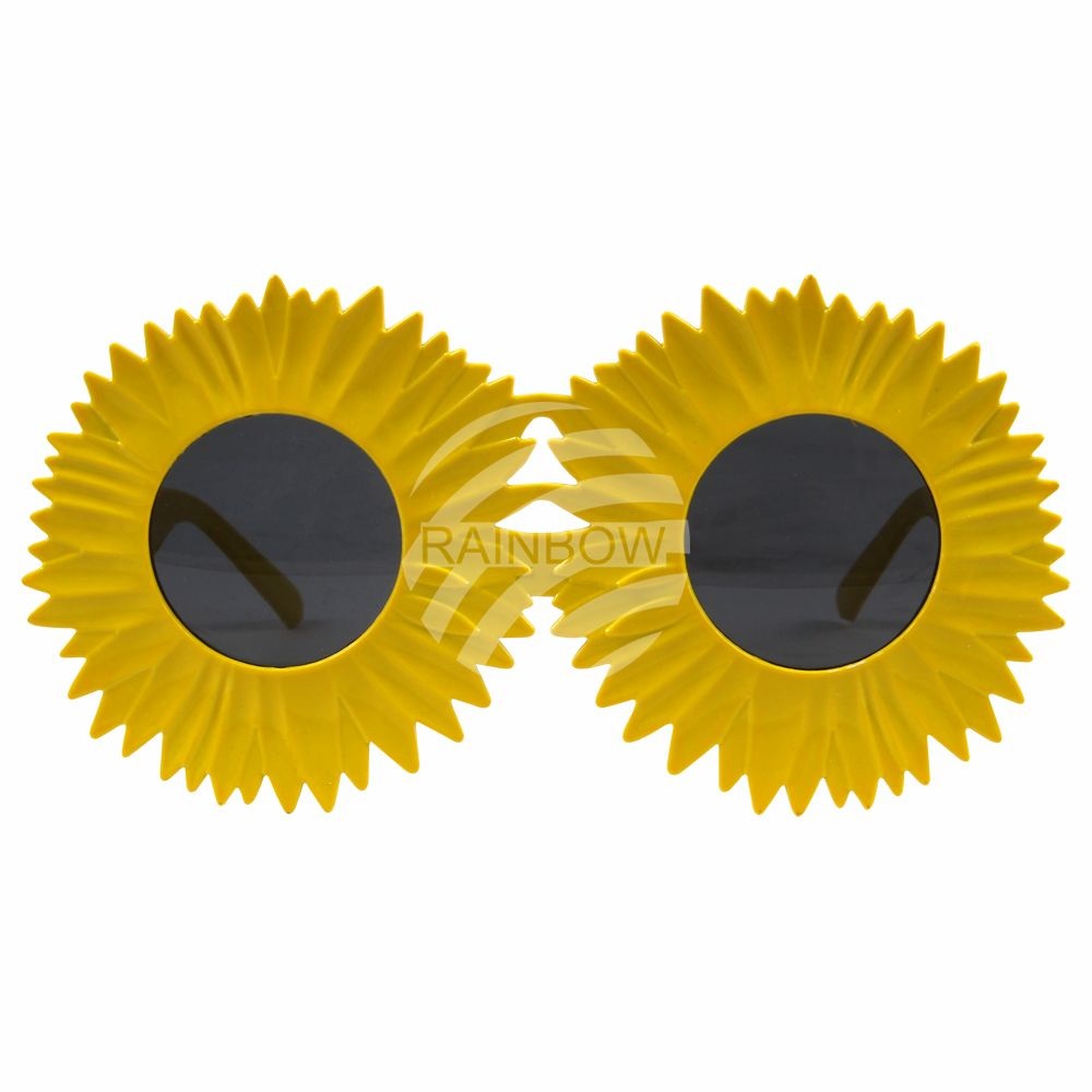 Funbrille Partybrille Sonnenblume Mix