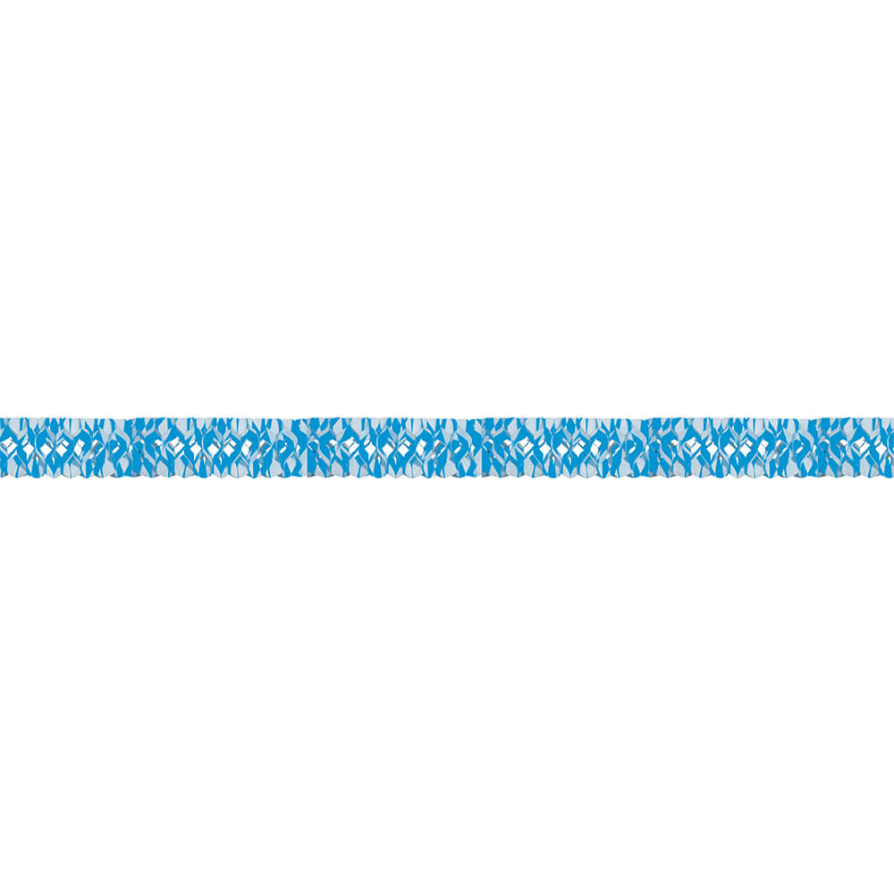 Papiergirlande Bayrisches Muster 8cm x 4m
