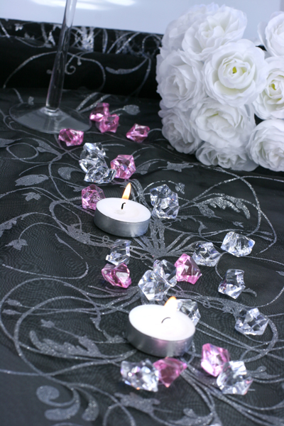 Streudeko Diamanten, 25 x 21 mm - 50 Stk