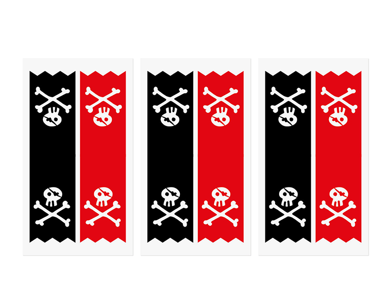 Piraten-Geschenktüten, 6 Stk.