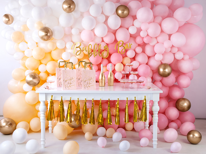 Glossy Balloons Glänzend Gold 30cm, 50 Stk