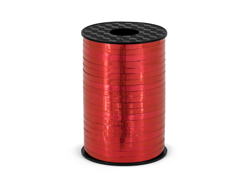 Geschenkband, Rot, 5 mm / 225 m