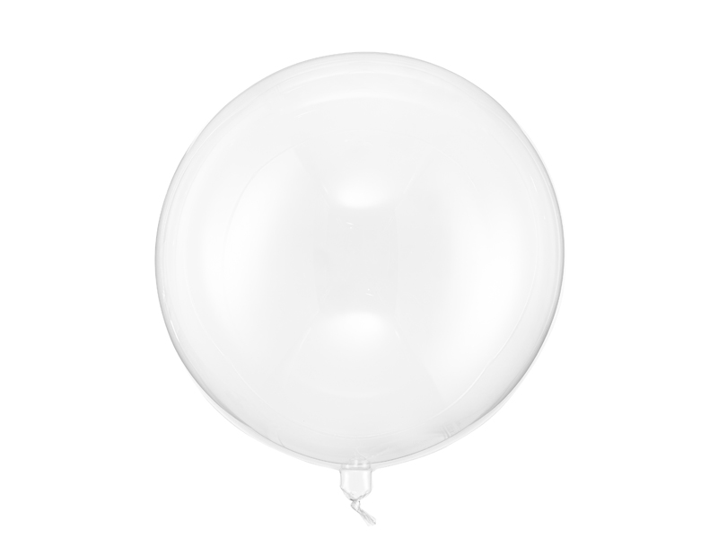 Folienballon Klar 40cm, 1 Stk