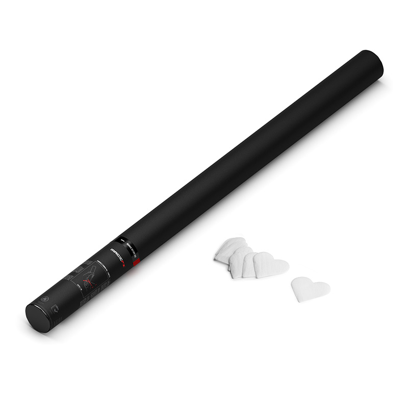 Magic FX Handbetriebene Konfettikanone 80 cm - Herzen