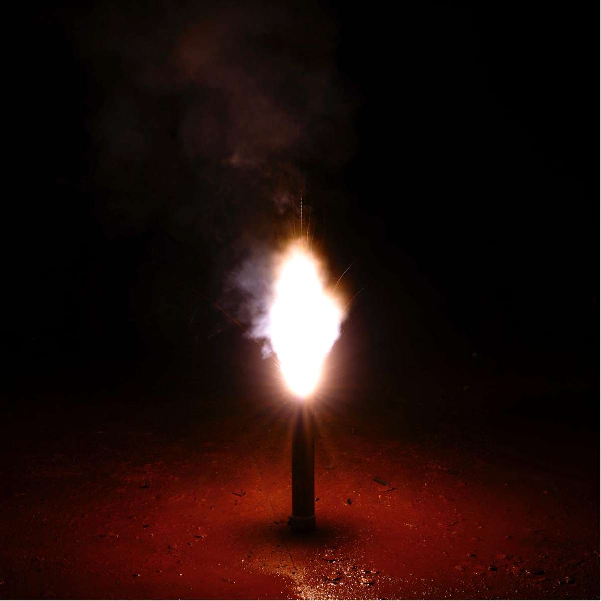 Bengalfeuer - Weiß - blinkend