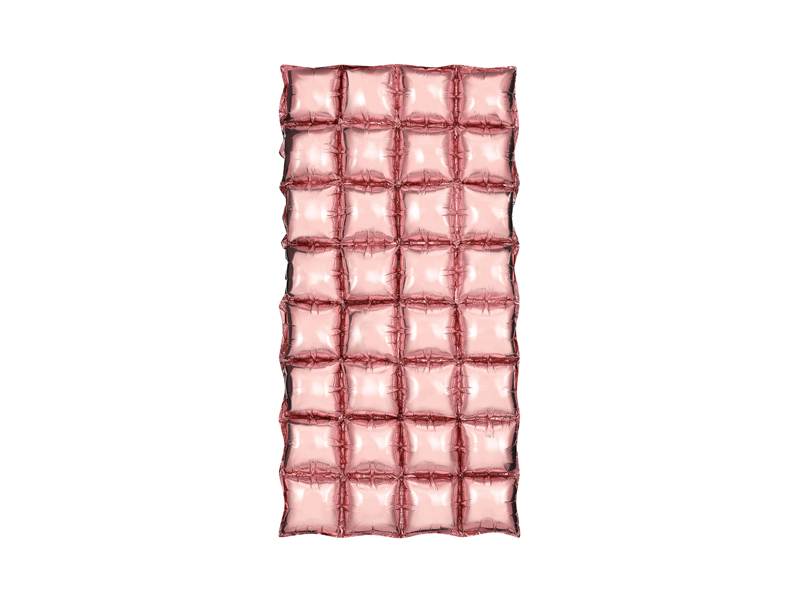 Folienballon Vorhang 72 x 143cm - Roségold