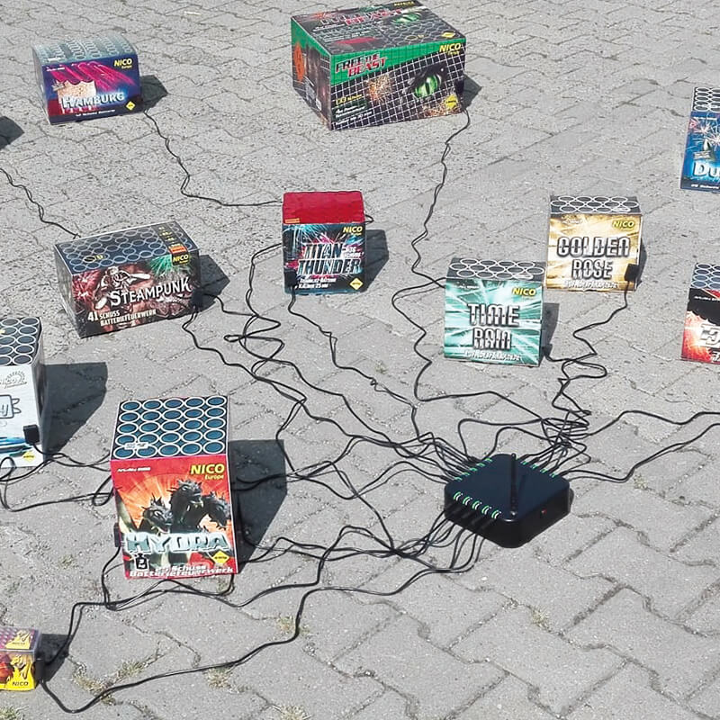 FireFly Mini, 15-Kanal Funk-Zündsystem