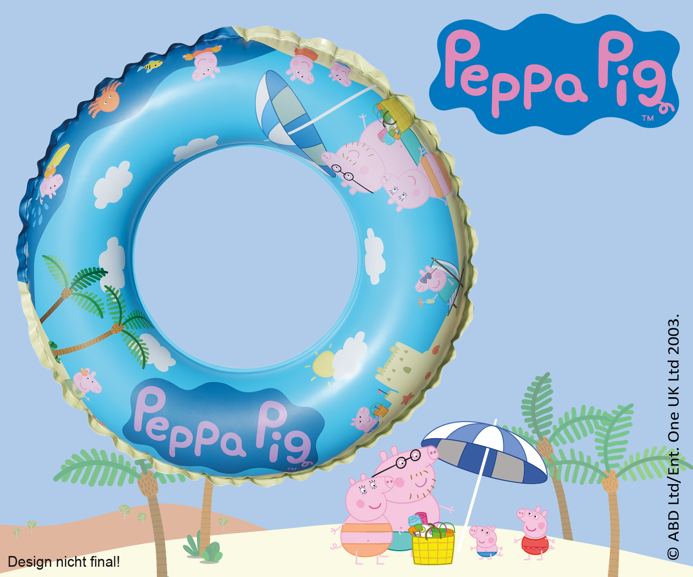 Peppa Wutz Schwimmring Ø 45 cm
