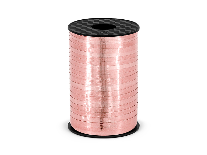 Geschenkband, Roségold, 5 mm / 225 m