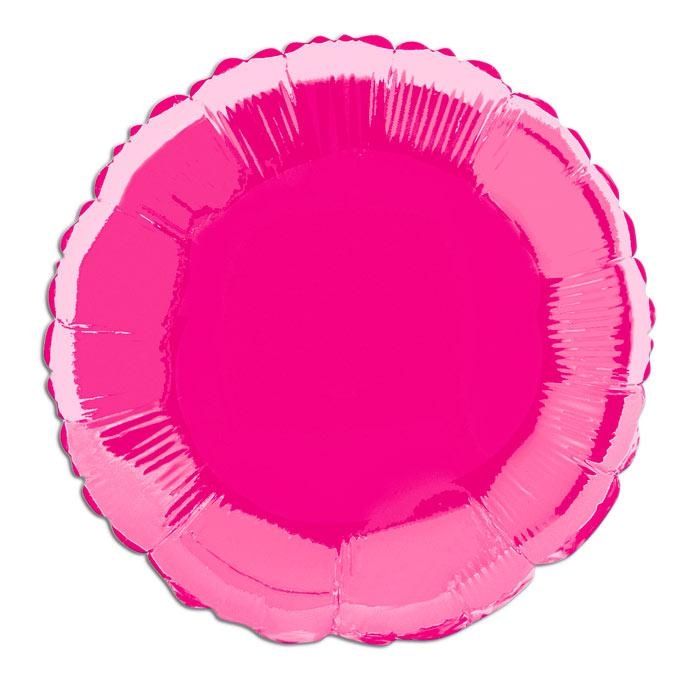 Folienballon pink metallic Ø 35cm