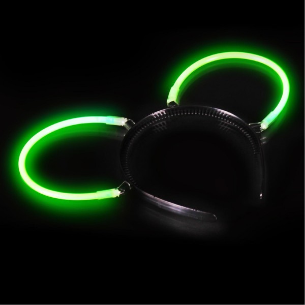 Knicklicht Haarreifen 4-Farb-Mix - 20er Pack