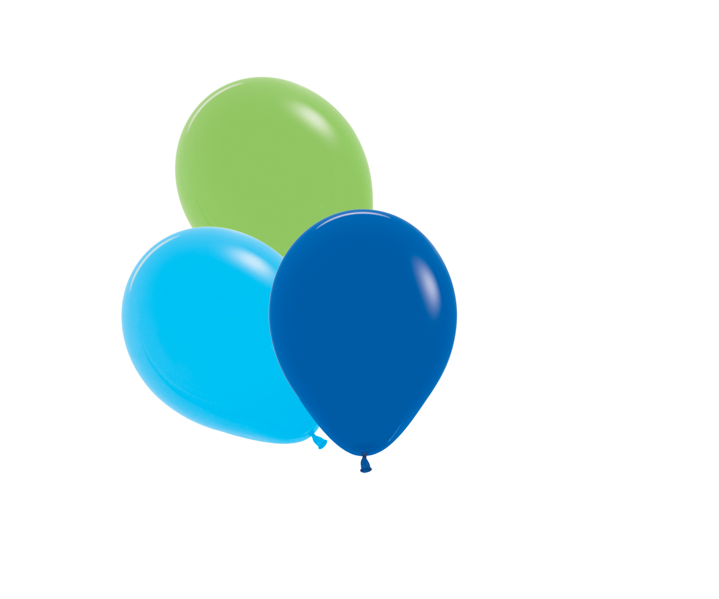 8x Luftballon Boys Ø 30 cm
