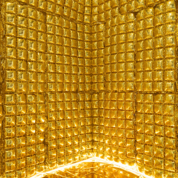 Folienballon Vorhang 72 x 143cm - Gold
